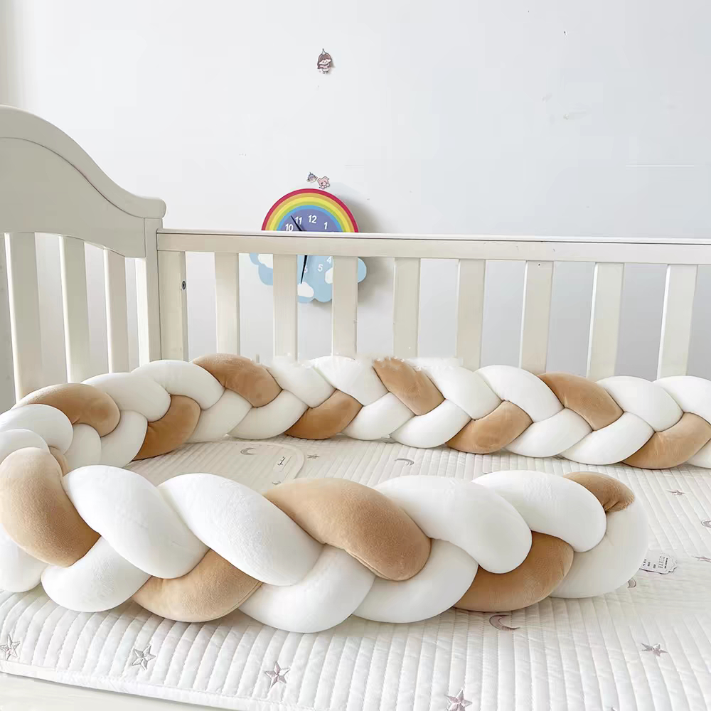 Convertible Crib Set - Baby Bed Bumper Crib Anticollision Newborn