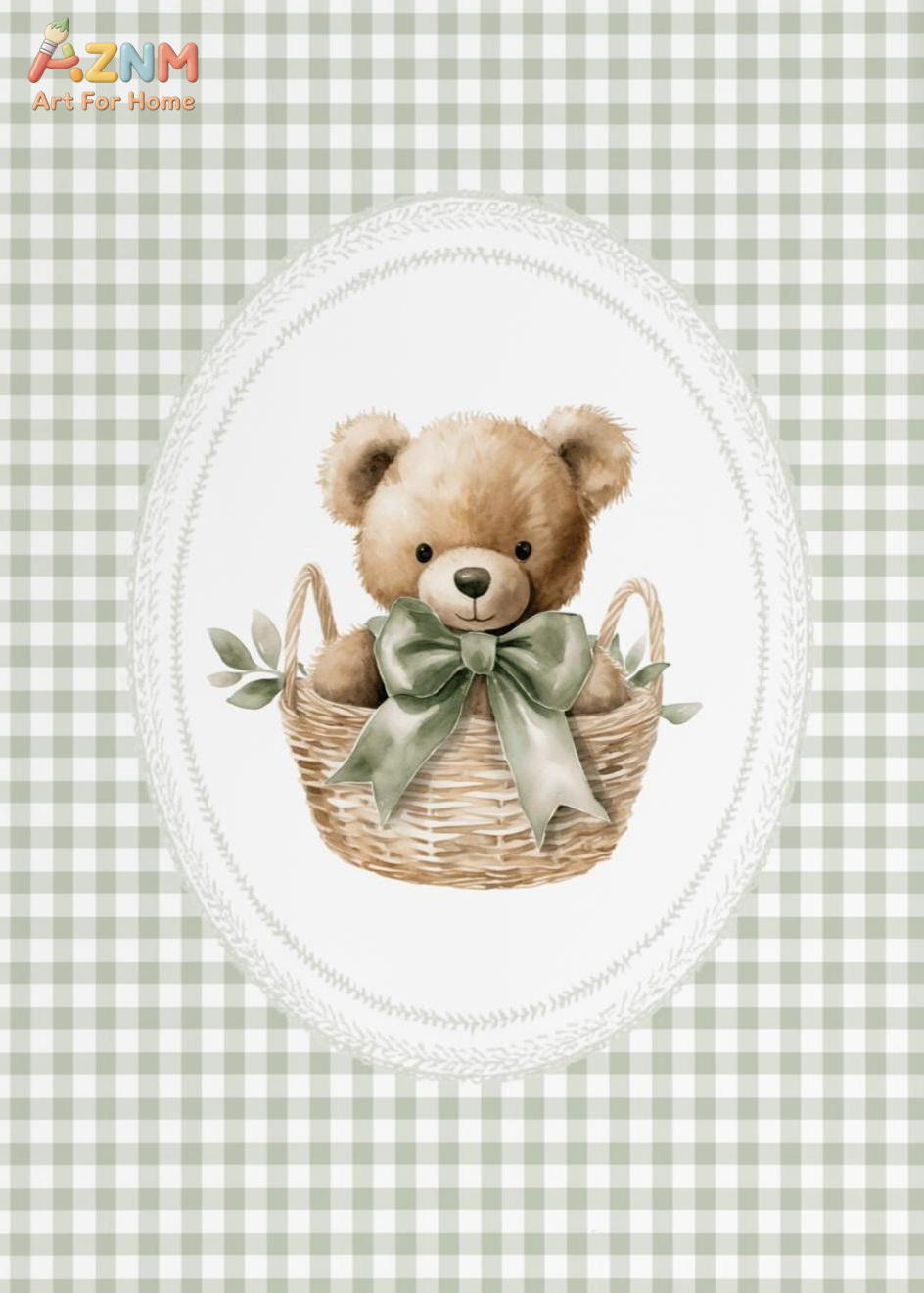 Watercolor Teddy Bear Nursery  - Baby Nursery Furniture Sets 评论和价格