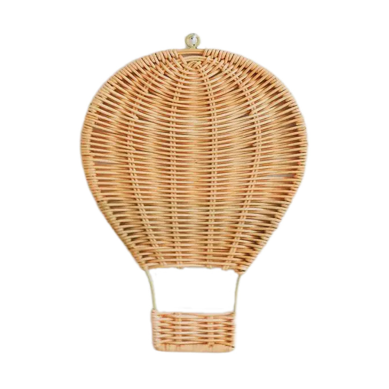 Handmade Rattan Woven Hot Air  - Baby Nursery Hot Air Balloon 评论和价格