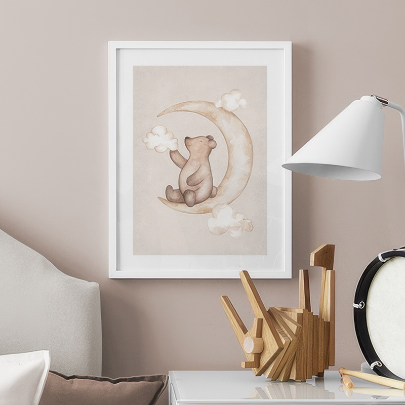 Bear Fox Bunny Hot Air Balloon - Baby Nursery Hot Air Balloon 评论和价格