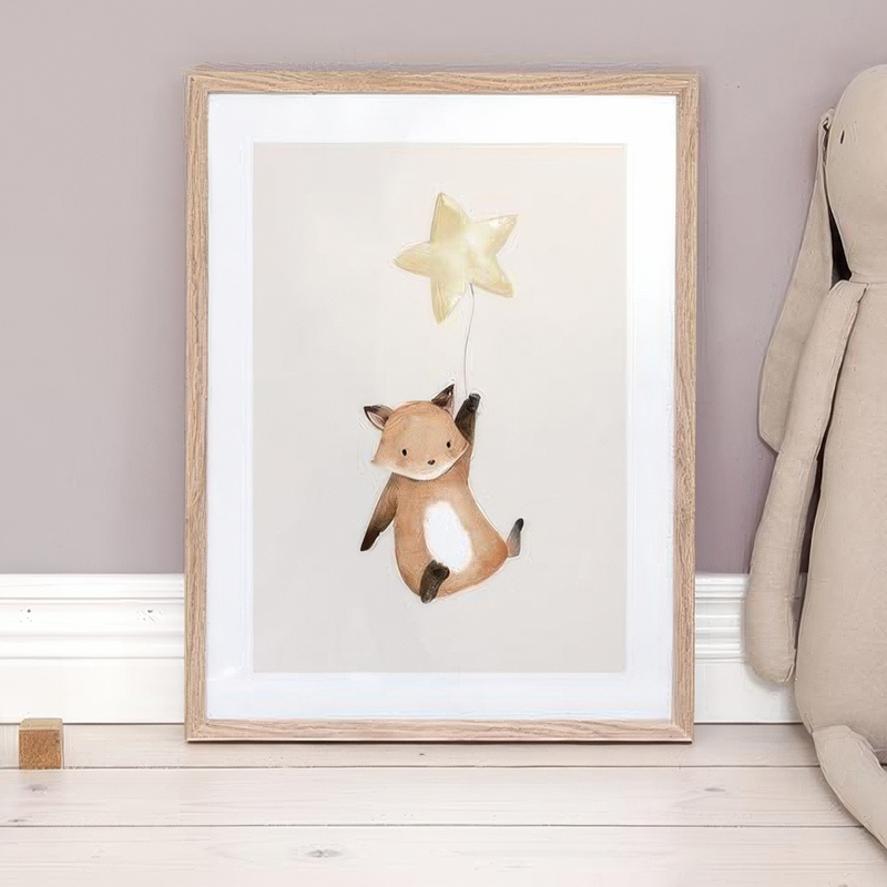 Bear Fox Bunny Hot Air Balloon - Baby Nursery Hot Air Balloon 评论和价格