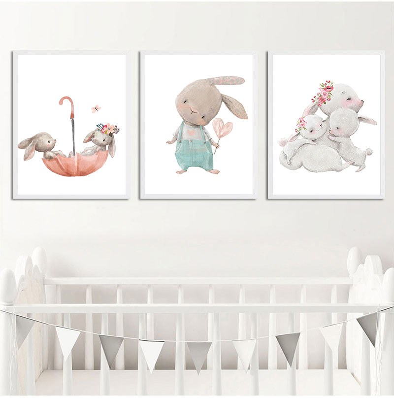 1PC frameless decorative art p - Animals Baby Nursery 评论和价格