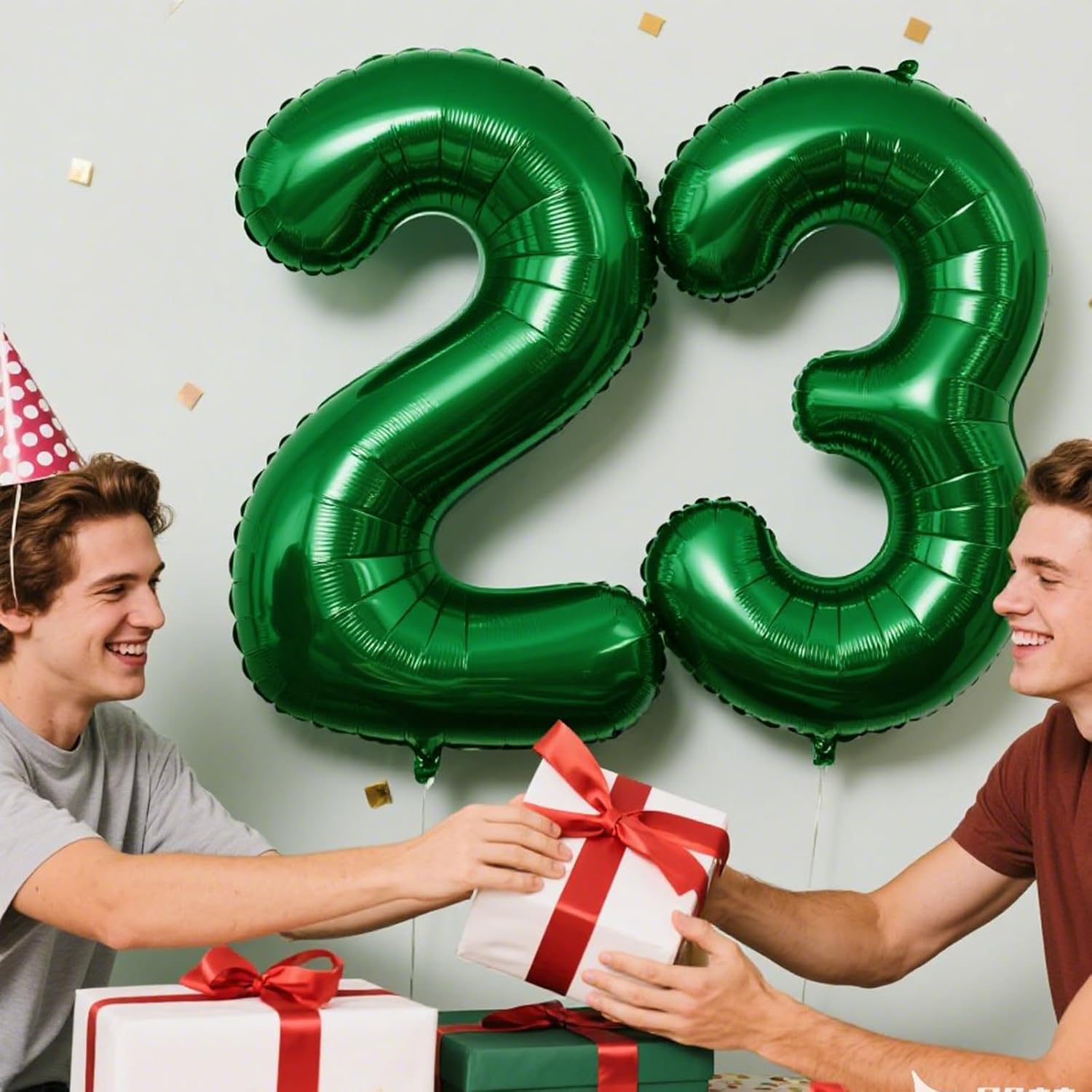 32 Inch Green Number Foil Ball - Baby Nursery Jungle Theme 评论和价格