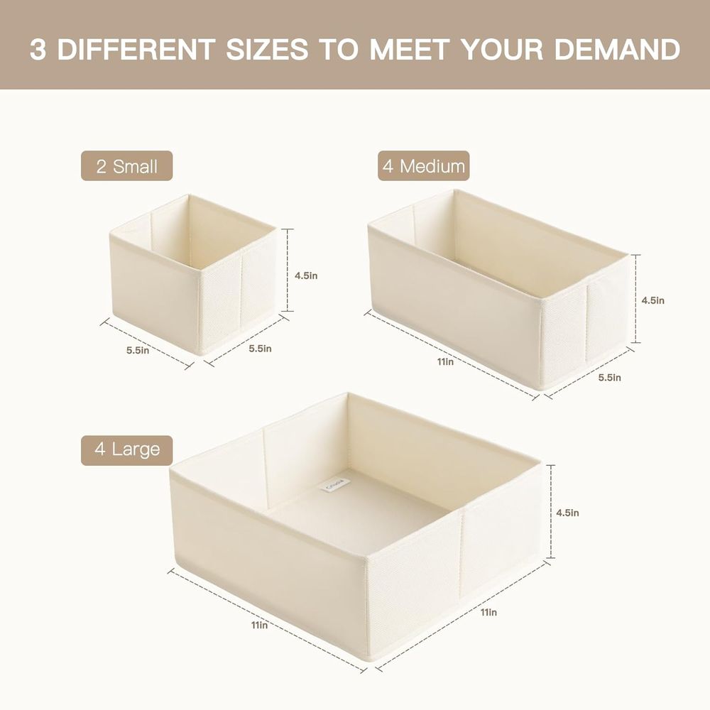 10 Pack Drawer Organizer for B - Baby Nursery Drawers 评论和价格