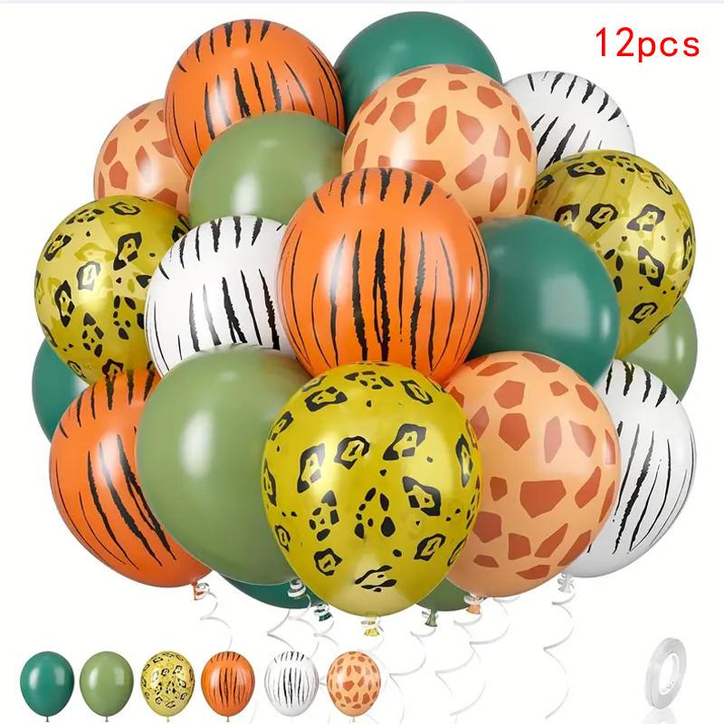 12inch Jungle Theme Party Ball - Baby Nursery Jungle Theme 评论和价格