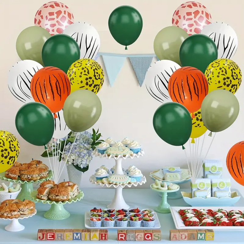 12inch Jungle Theme Party Ball - Baby Nursery Jungle Theme 评论和价格