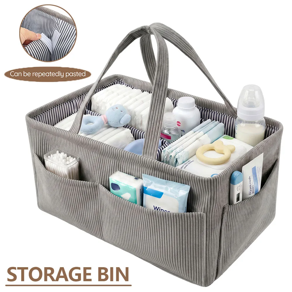 Baby Nappy Caddy Organizer Fol - Baby Nursery Storage 评论和价格