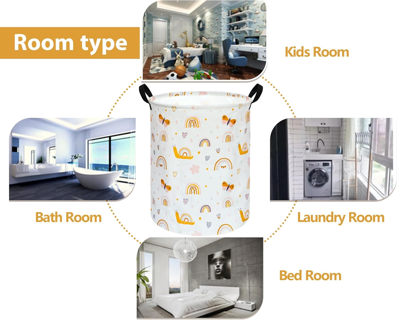 Large Laundry Basket Canvas St - Baby Nursery Laundry Basket 评论和价格