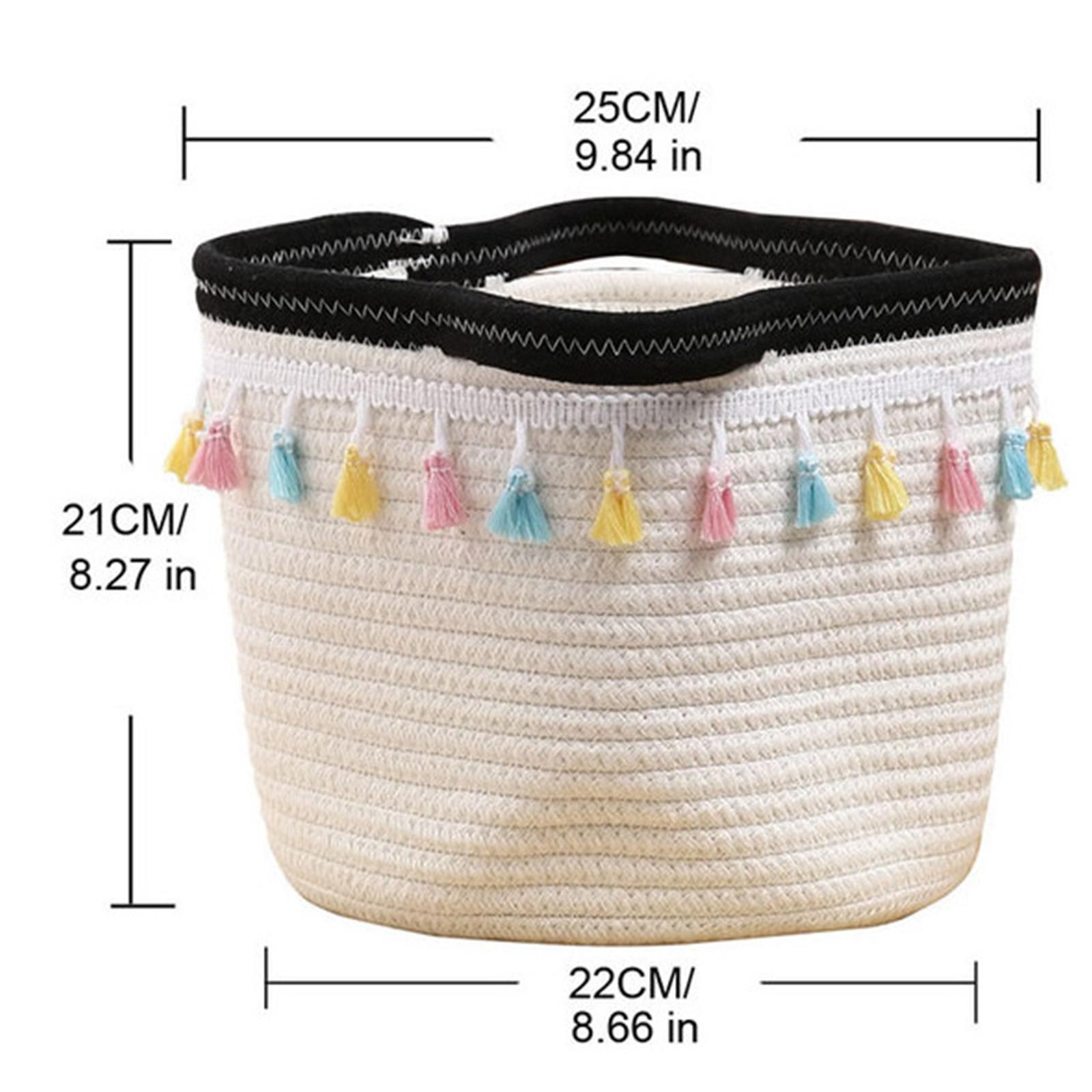 Foldable Cotton Rope Laundry H - Baby Nursery Laundry Basket 评论和价格