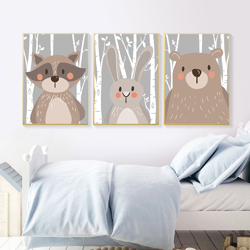 1Pc/3Pcs Safari Animal Nursery - Baby Nursery Jungle Theme 评论和价格