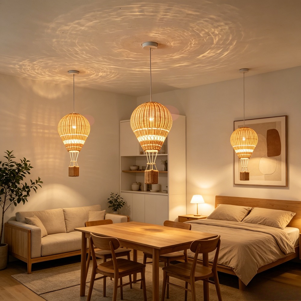 Hot Air Balloon Chandeliers LE - Baby Nursery Hot Air Balloon 评论和价格
