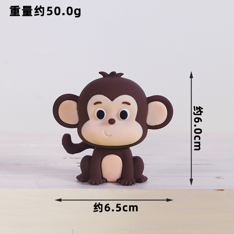 1pcs Jungle Party Cake Topper  - Baby Nursery Jungle Theme 评论和价格