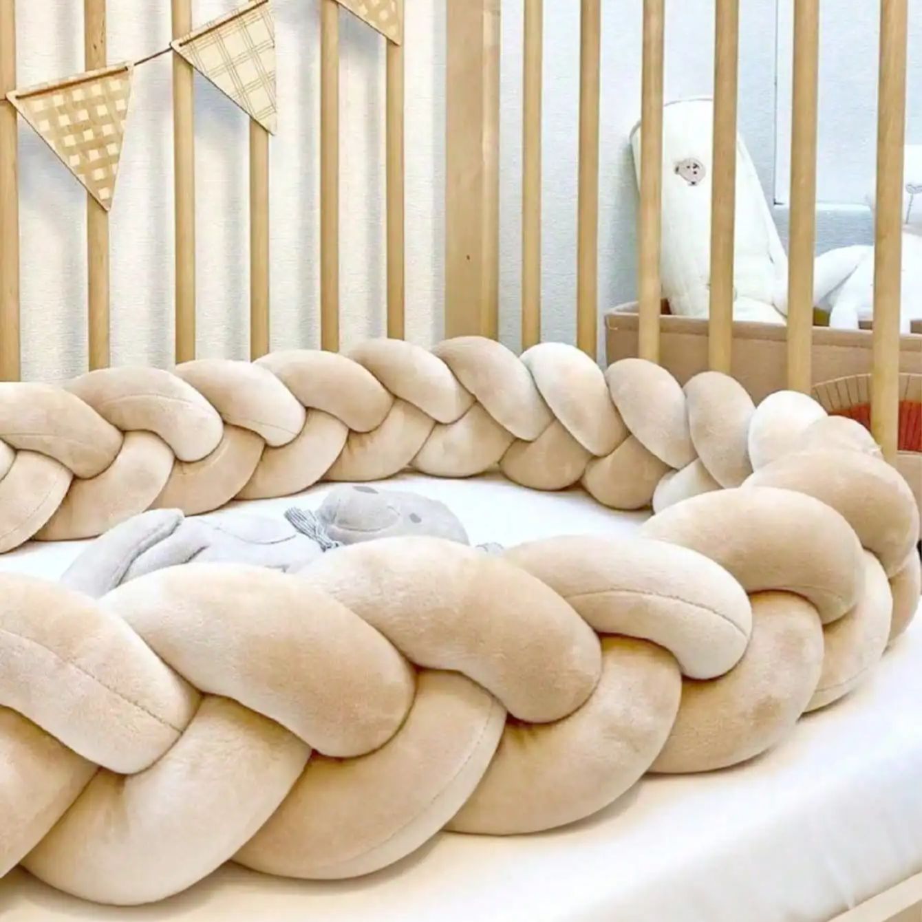 Bumper for Infant Crib Protect - Convertible Crib Set 评论和价格