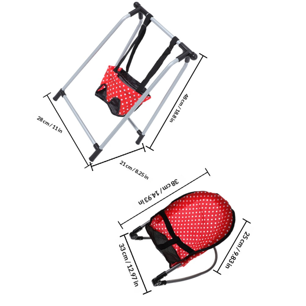 1Set Baby Rocking Chair and Sw - Baby Nursery Furniture Sets 评论和价格