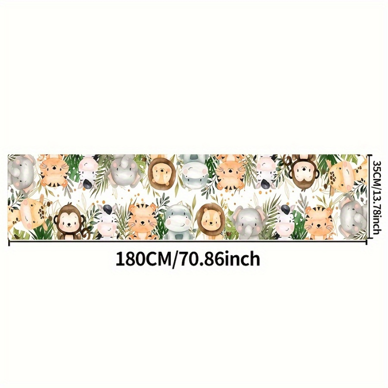 1/3pcs Jungle Animal Theme Saf - Baby Nursery Jungle Theme 评论和价格