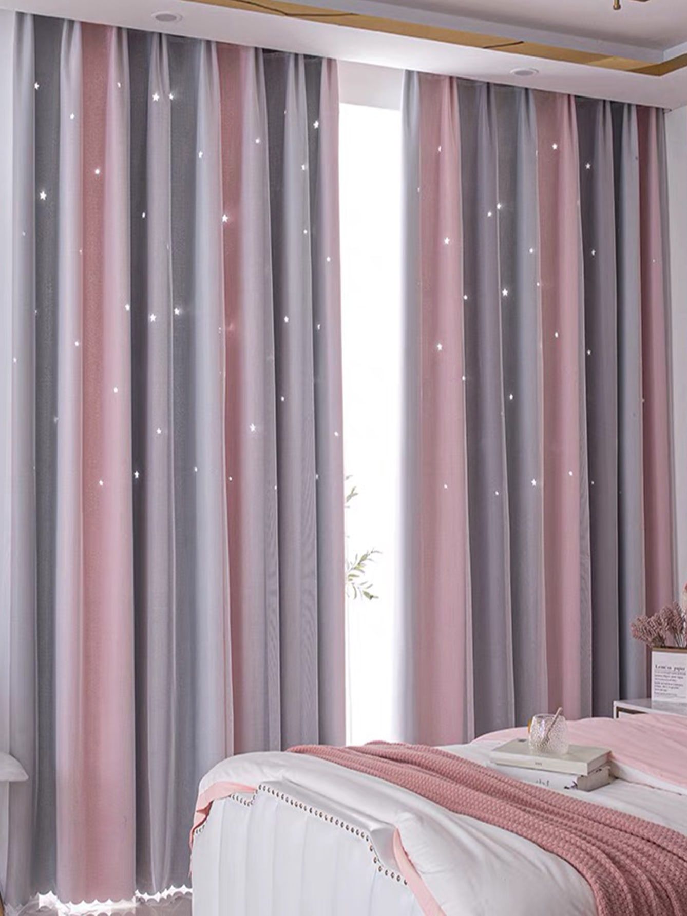 Blackout Kids Curtains for Bed - Blackout Curtain Nursery 评论和价格