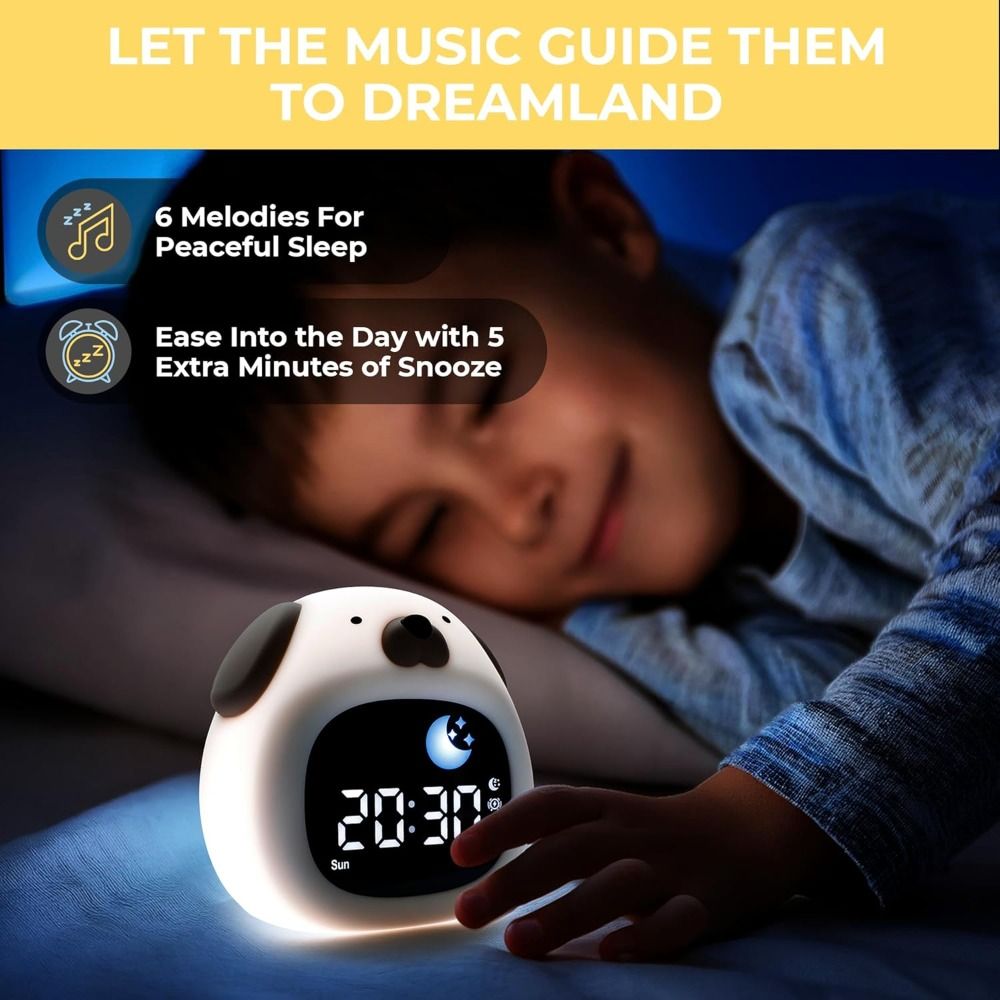 New Bright Alarm Clock with Sl - Sound Sleep Trainer Clock 评论和价格