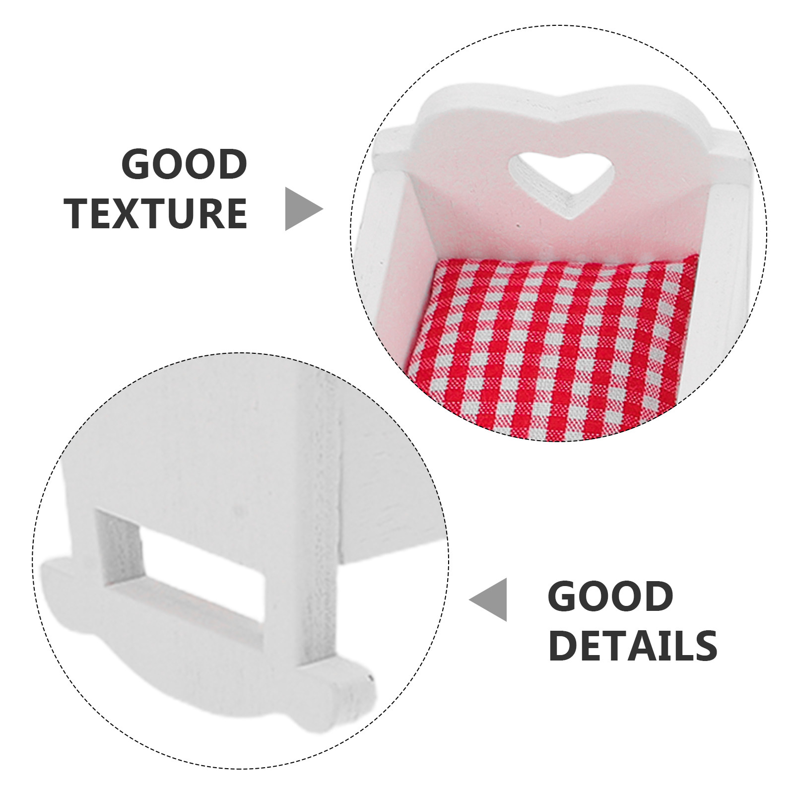 3Pcs Miniature Furniture Baby  - Baby Nursery Furniture Sets 评论和价格