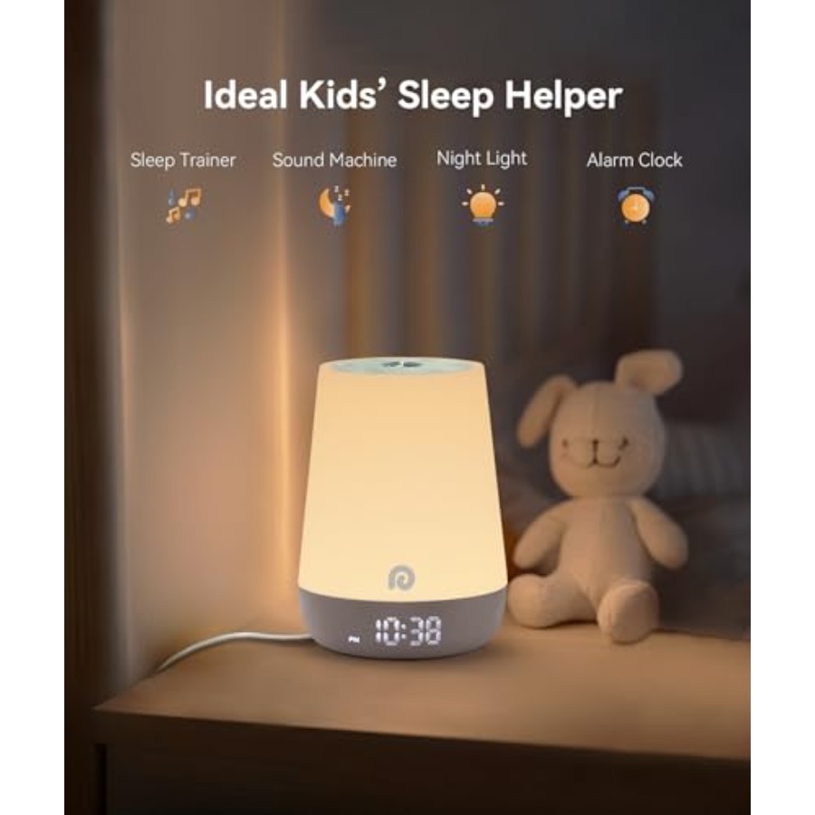 Sound Machine Baby - White Noi - Sound Sleep Trainer Clock 评论和价格