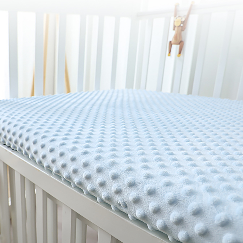 Crib Sheets 3D Dot Velvet Bed  - Convertible Crib Set 评论和价格