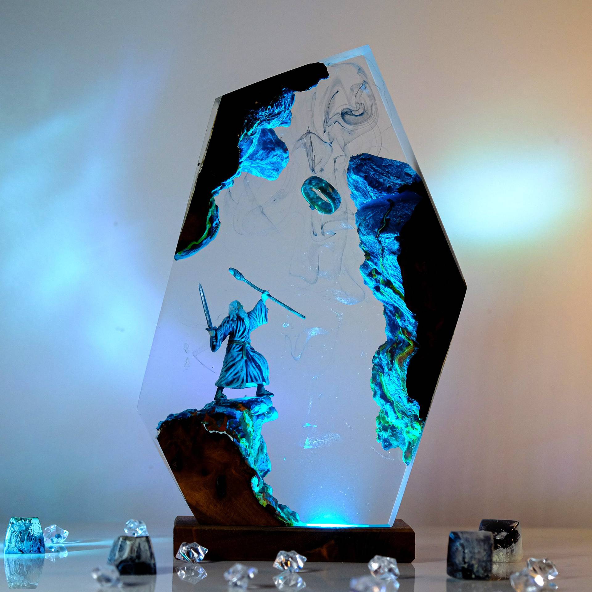 Movie Scence Figure Table Resi - Baby Nursery Night Light 评论和价格