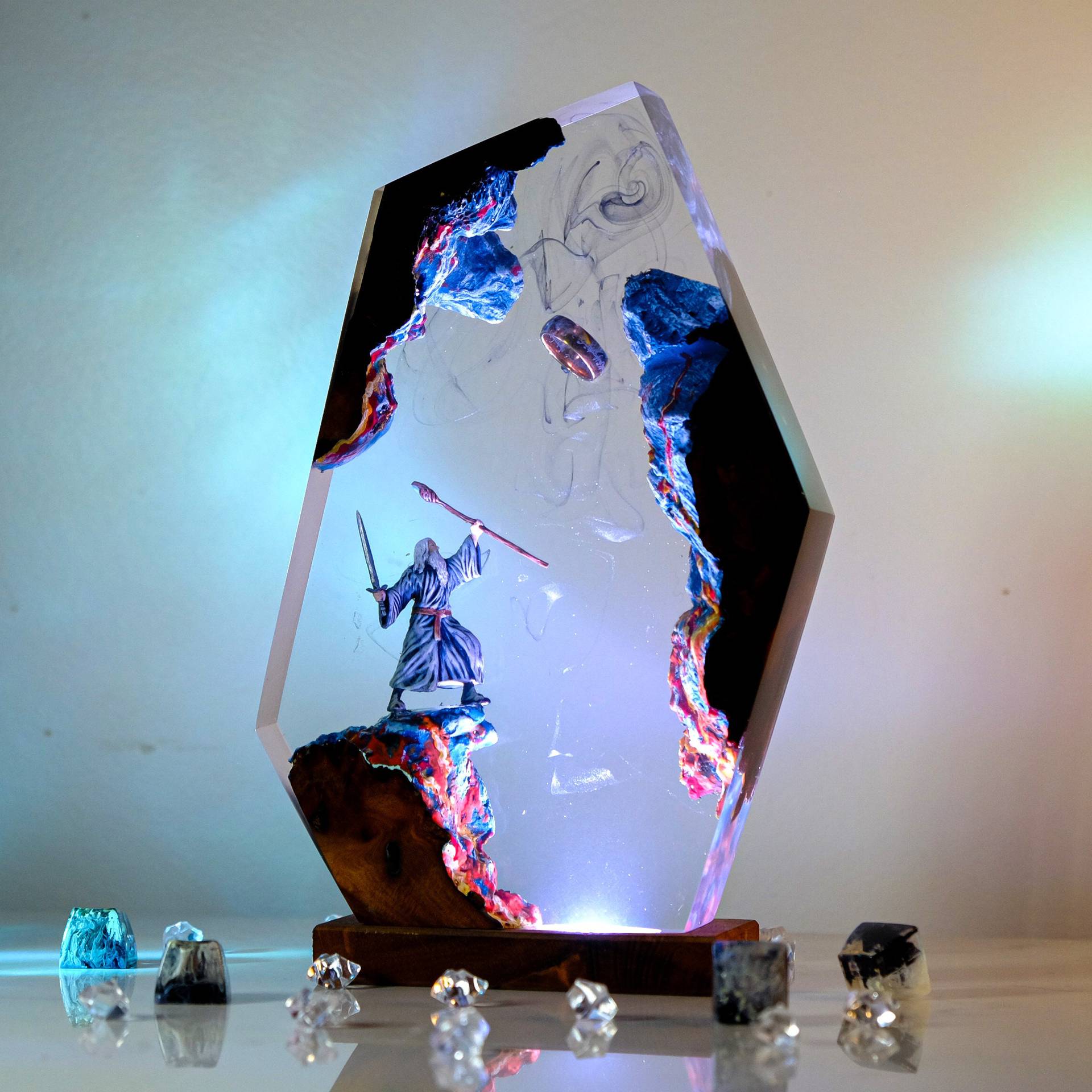 Movie Scence Figure Table Resi - Baby Nursery Night Light 评论和价格