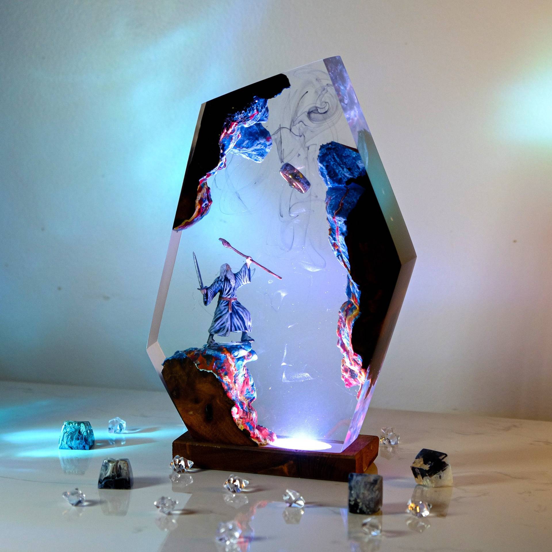 Movie Scence Figure Table Resi - Baby Nursery Night Light 评论和价格