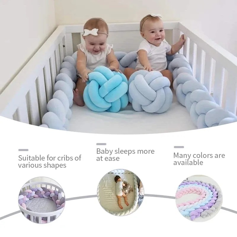 1M/2M/3M/4M 2M Baby Bumper Bed - Convertible Crib Set 评论和价格