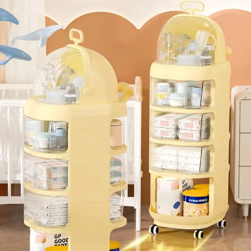 3-Tier Baby Organizer Cart wit - Baby Nursery Storage 评论和价格