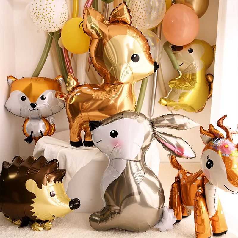 Jungle Safari Theme Deer Foil  - Baby Nursery Jungle Theme 评论和价格