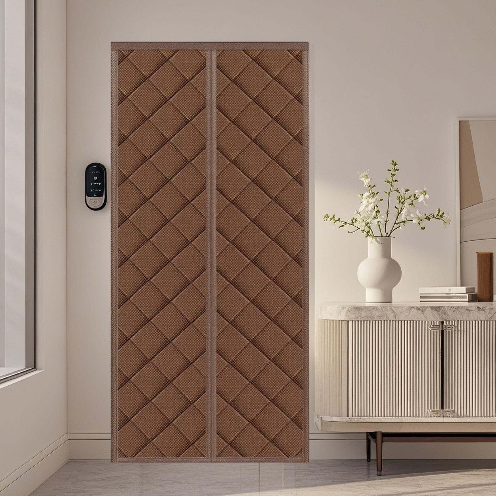 Insulated Door Cover Magnetic  - Blackout Curtain Nursery 评论和价格
