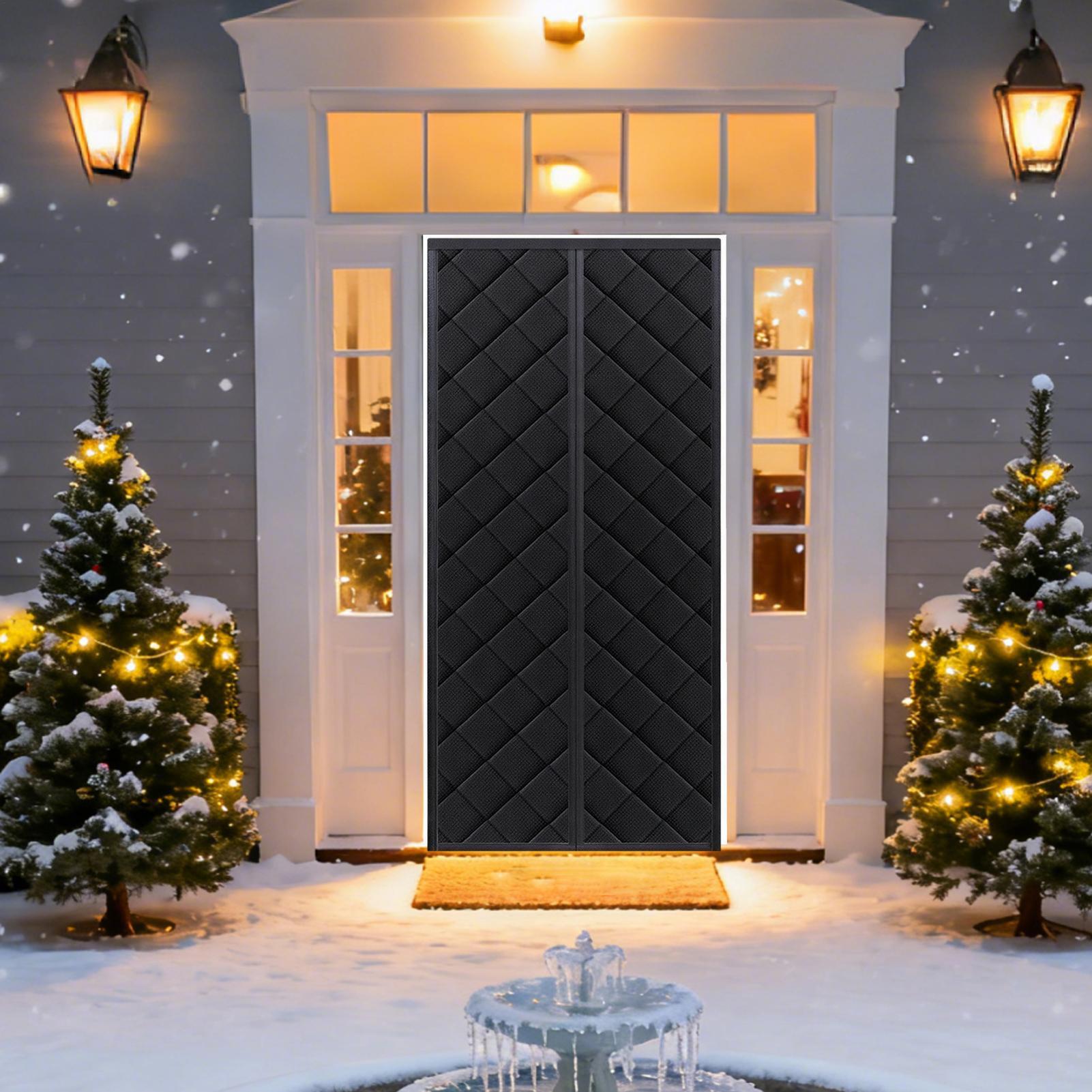 Insulated Door Cover Magnetic  - Blackout Curtain Nursery 评论和价格