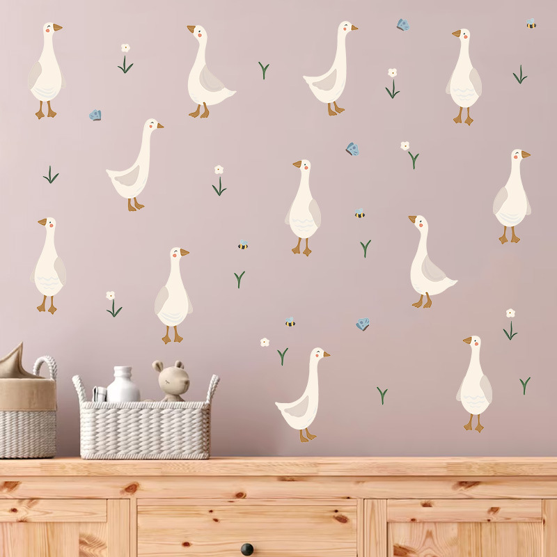 Cute Duckling Wall Sticker Fun - Baby Nursery Furniture Sets 评论和价格