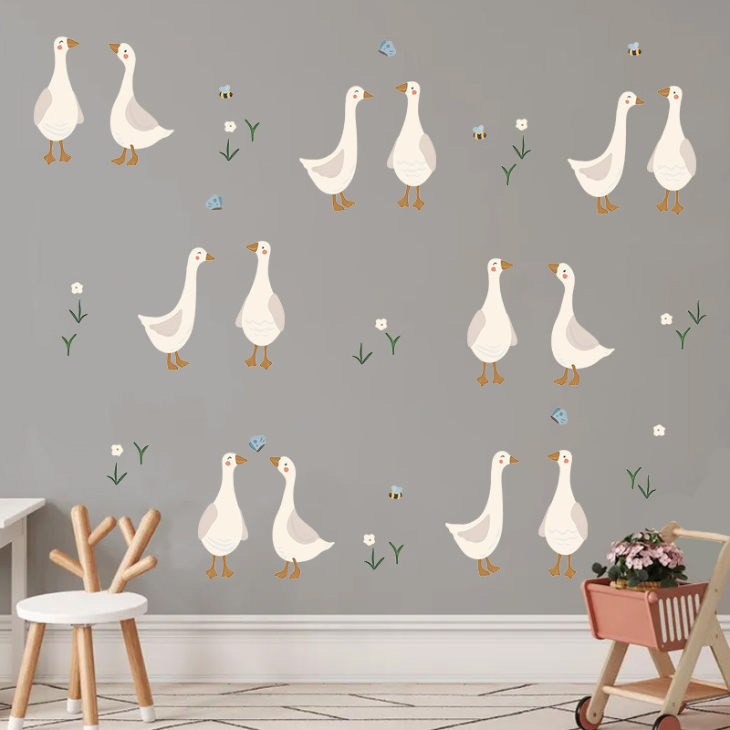 Cute Duckling Wall Sticker Fun - Baby Nursery Furniture Sets 评论和价格