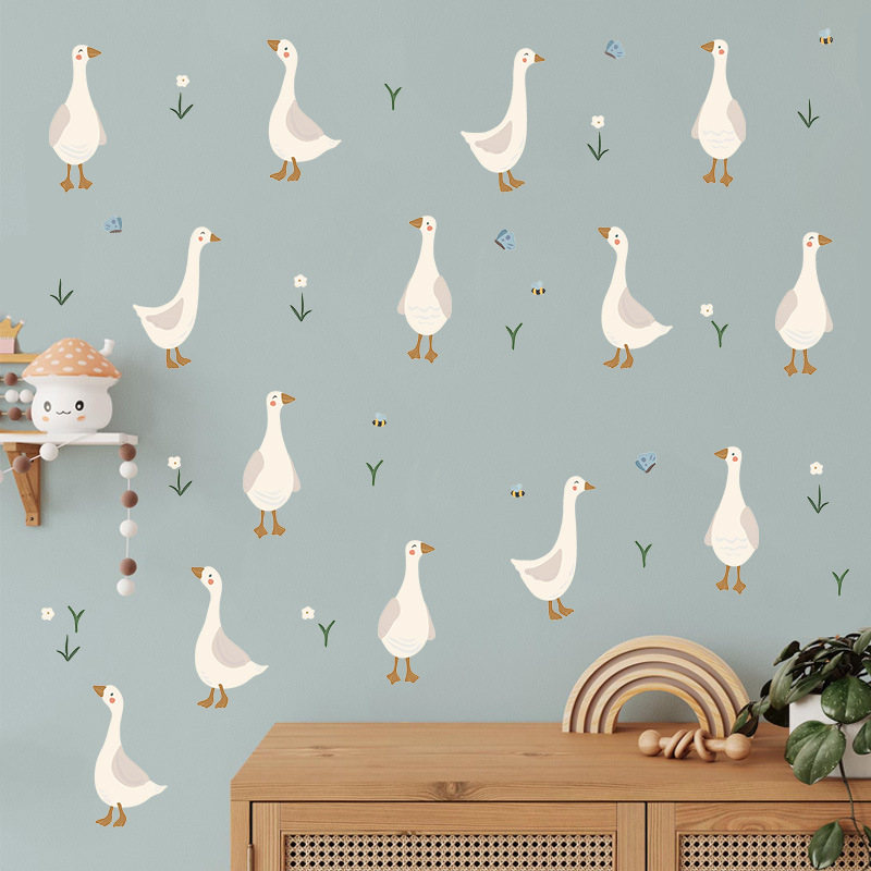 Cute Duckling Wall Sticker Fun - Baby Nursery Furniture Sets 评论和价格