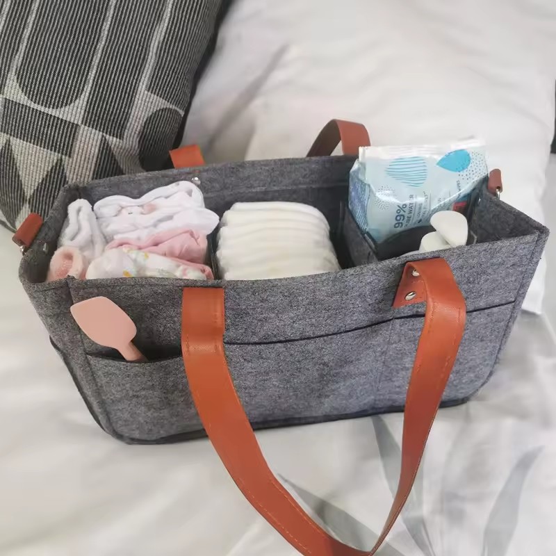 Diaper Caddy Nursery Organizer - Baby Nursery Storage 评论和价格