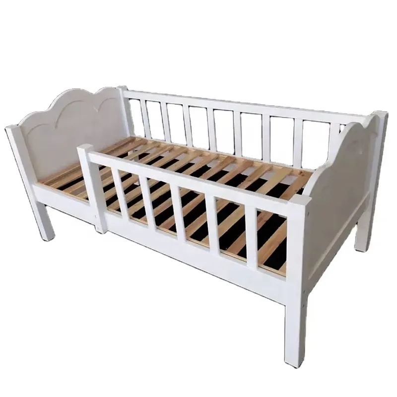 Solid Wood Baby Crib Safe Nurs - Baby Nursery Furniture Sets 评论和价格
