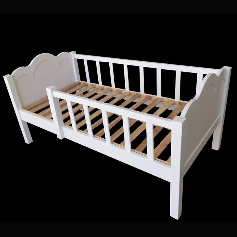 Solid Wood Baby Crib Safe Nurs - Baby Nursery Furniture Sets 评论和价格