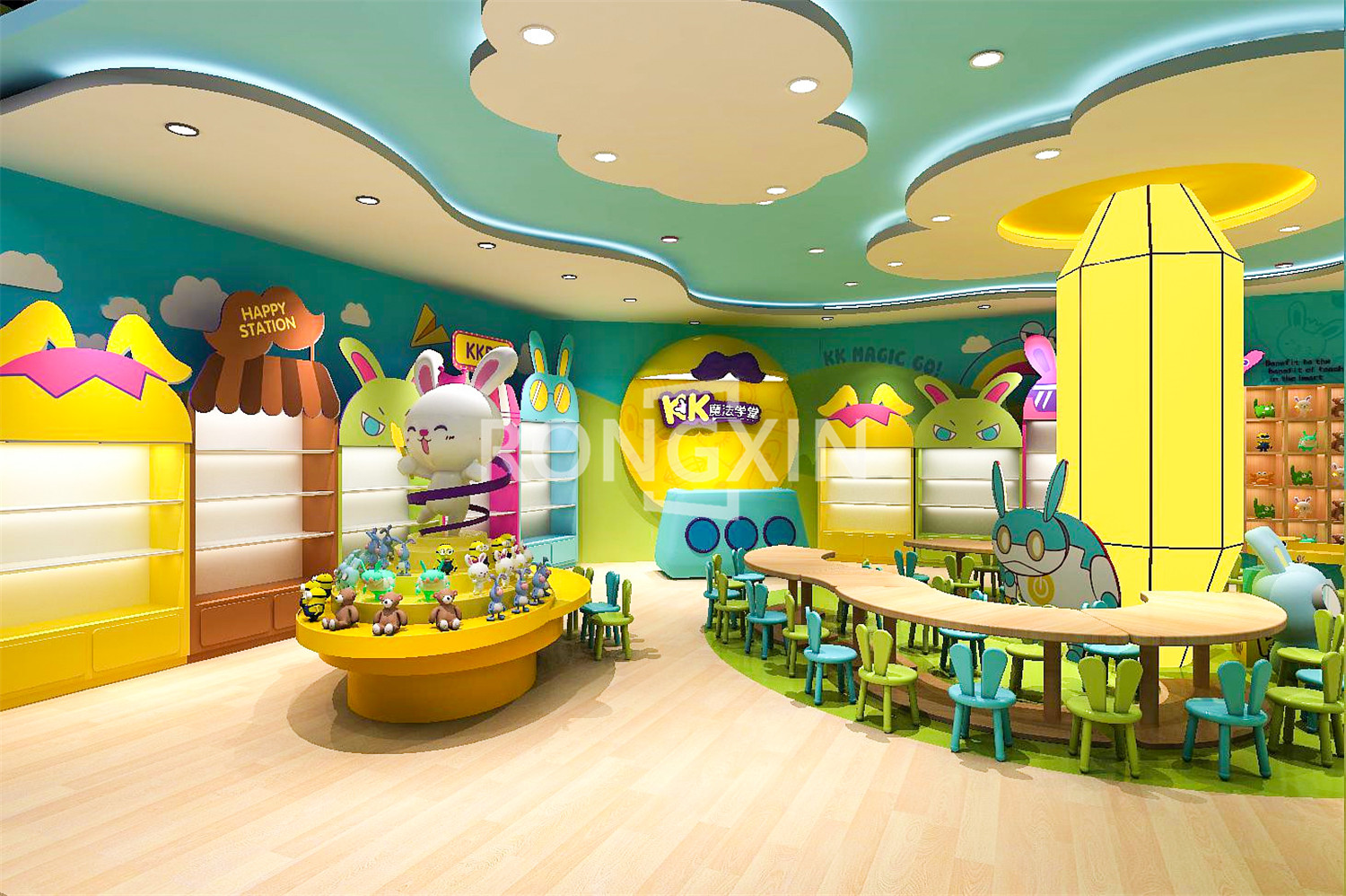 Customized Design Children Nur - Baby Nursery Furniture Sets 评论和价格