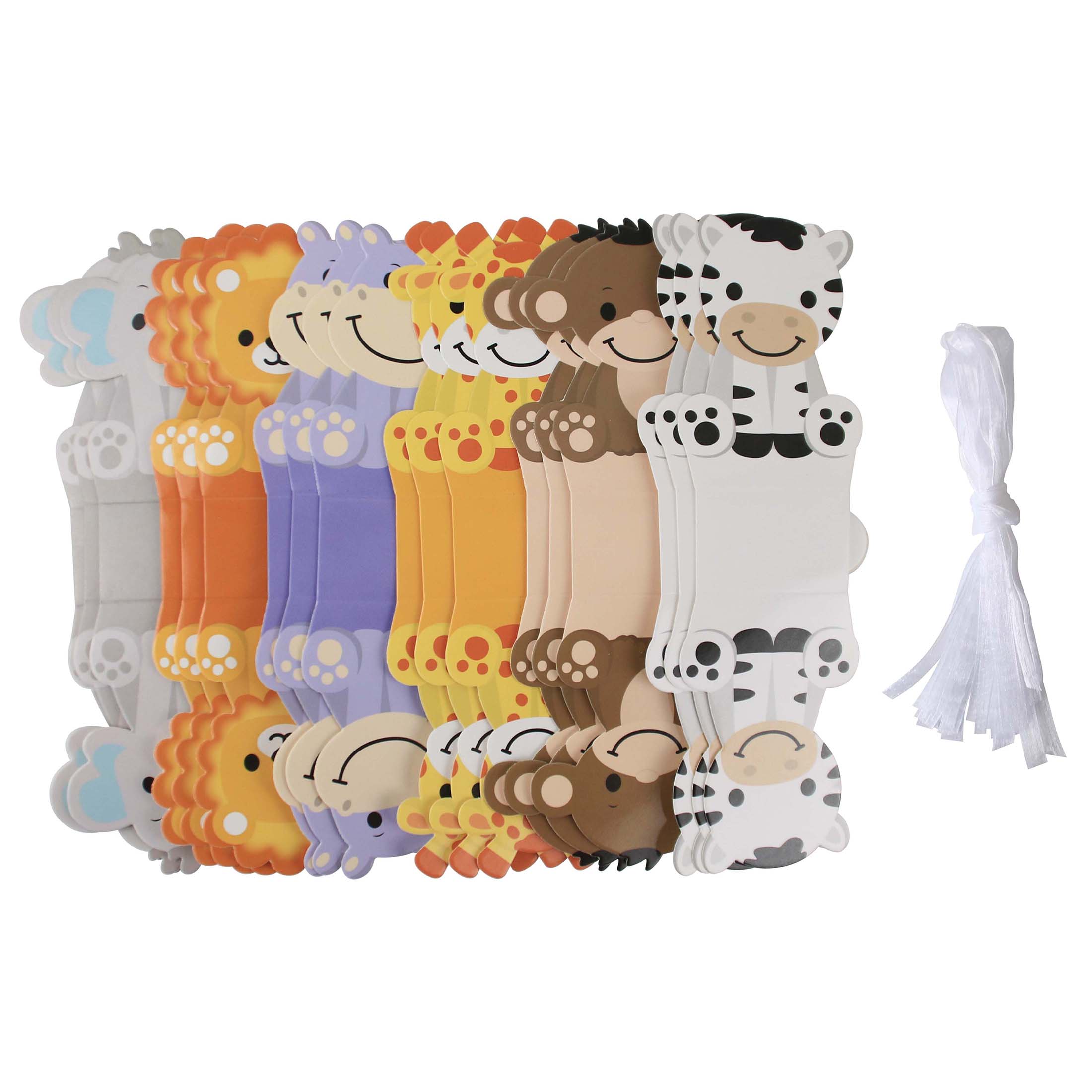 12PCS Safari Animal Favor Boxe - Baby Nursery Jungle Theme 评论和价格